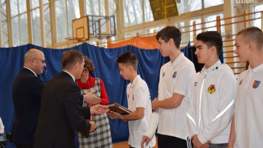 Wicestarosta gratulował młodym sportowcom