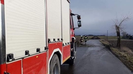 Wichura nad regionem. Strażacy w akcji 