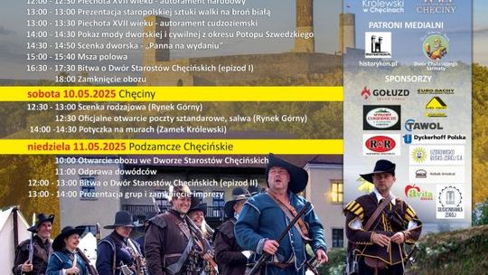 Wielka rekonstrukcja historyczna w Chęcinach – XVII wiek ożyje na nowo