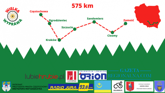 Wielka Wyprawa - druga edycja charytatywnej wyprawy rowerowe