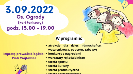 Wielka zabawa w ostrowieckim osiedlu Ogrody