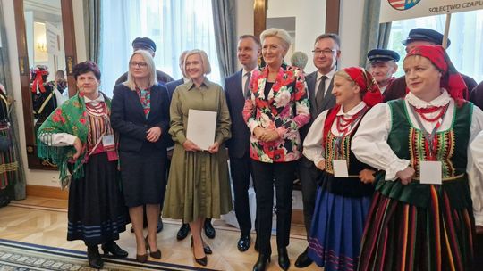 Wieniec gminy Bieliny na Dożynkach Prezydenckich