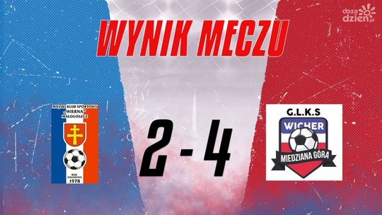 Wierna Małogoszcz przegrała z Wichrem Miedziana Góra