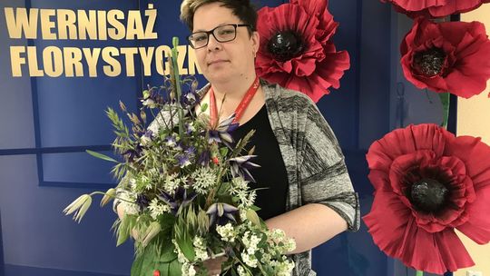 Wiosenne bukiety w Centrum Kształcenia Ustawicznego 