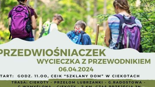 Wiosenny spacer przez Góry Świętokrzyskie 