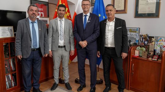 Wizyta z partnerskiego miasta z Izraela