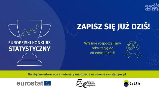 Właśnie ruszyła rekrutacja do VII edycji Europejskiego Konkursu Statystycznego 