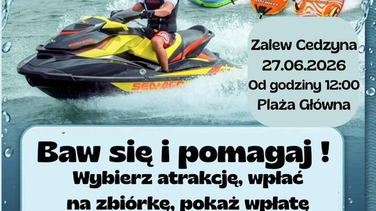 Wodne atrakcje i wielkie serca. W Cedzynie odbędzie się akcja „Pływamy dla Marcela”