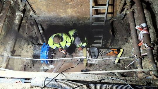 Wodociągi bez awarii dzięki nocnym pracom
