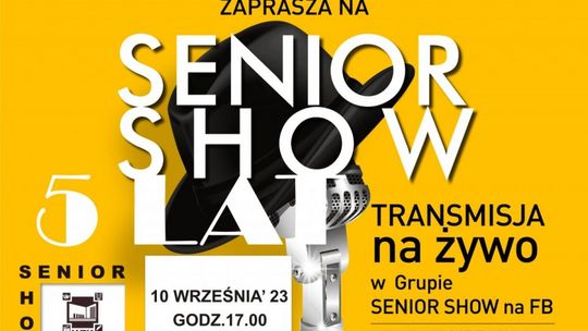 Wojewódzki Dom Kultury w Kielcach zaprasza na jubileuszową edycję Senior Show
