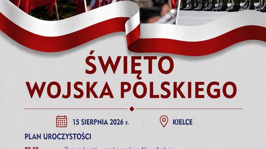 Wojewódzkie obchody Święta Wojska Polskiego w Kielcach