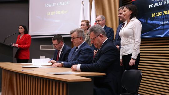 Wsparcie na świętokrzyskie drogi