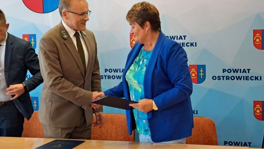 Wspólna inwestycja ostrowieckiego starostwa i Lasów Państwowych