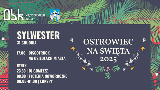 Wspólne powitanie Nowego Roku w Ostrowcu Świętokrzyskim