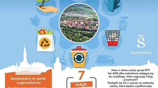 Wspólne sprzątanie Kielc i Sandomierza