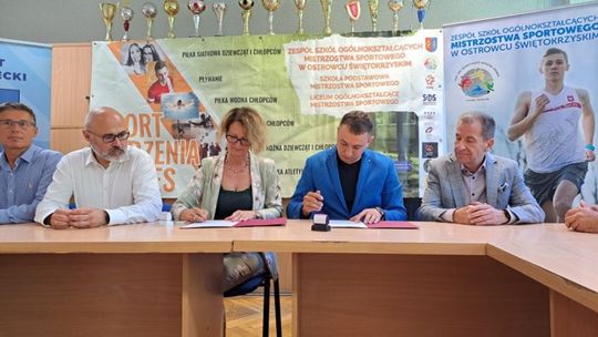 Współpraca między ostrowiecką szkołą sportową a KSZO sformalizowana