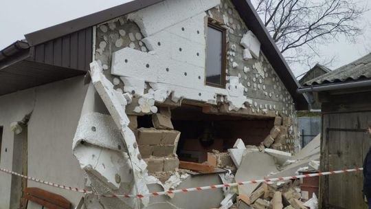 Wybuch gazu w Chełmcach