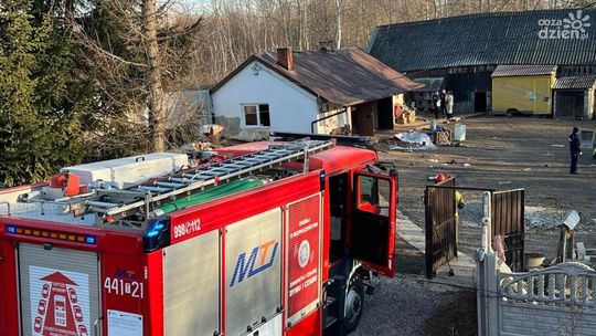 Wybuch gazu we wsi Zochcin! Ranne dwie osoby