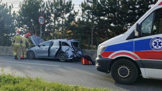 Wypadek na Alei 25-lecia w Ostrowcu