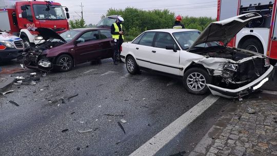Wypadek na obwodnicy Ostrowca Św.