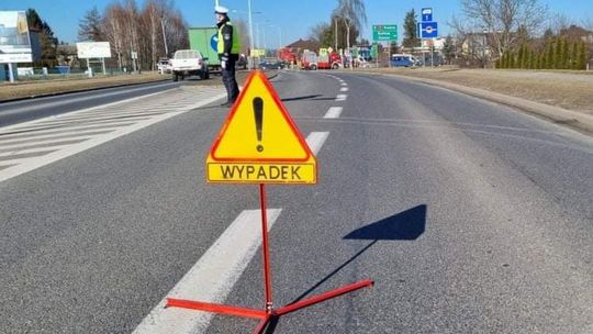 Wypadek na obwodnicy Ostrowca Św.