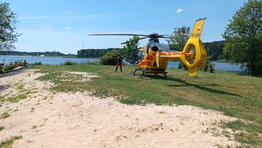 Wypadek skuterów wodnych w Cedzynie