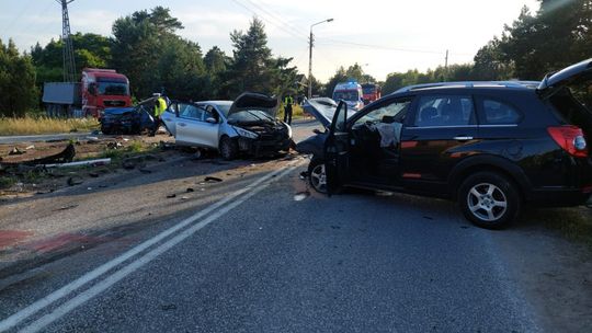 Wypadek śmiertelny w Brzezinach 