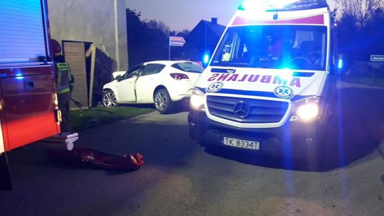 Wypadek w Gromadzicach