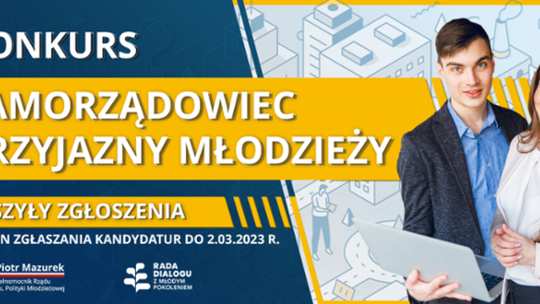 Wystartował konkurs „Samorządowiec Przyjazny Młodzieży”