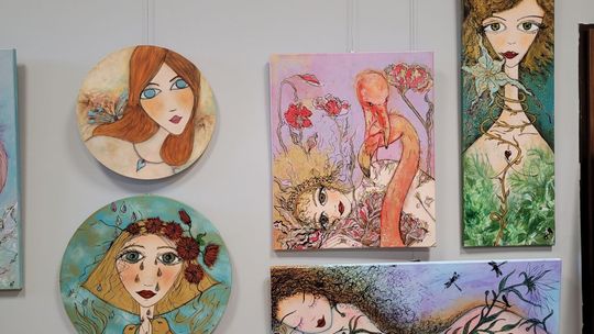 Wystawa prac Anny Ewy Kosińskiej w MGOK w Zawichoście