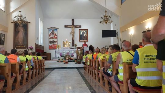 XIII Rowerowa Pielgrzymka Diecezji Kieleckiej – dzień 1