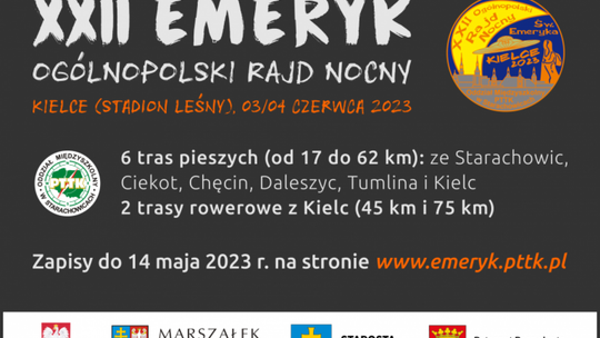 XXII Ogólnopolski Rajd Nocny Świętego Emeryka
