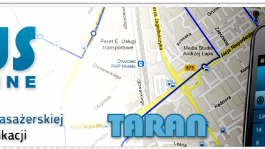 Z aplikacją na przystanek 