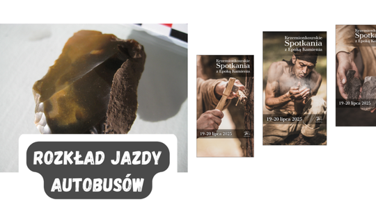 Z Ostrowca prosto do epoki kamienia – bezpłatna linia turystyczna do Krzemionek