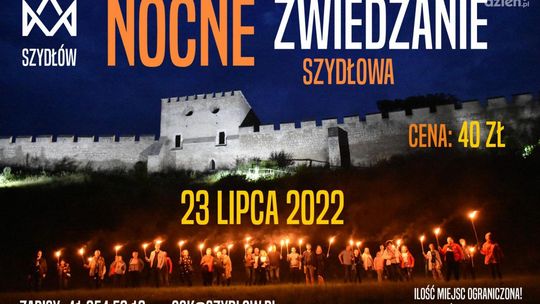 Z pochodniami przez Szydłów. Nocne Zwiedzanie Szydłowa już w najbliższą sobotę