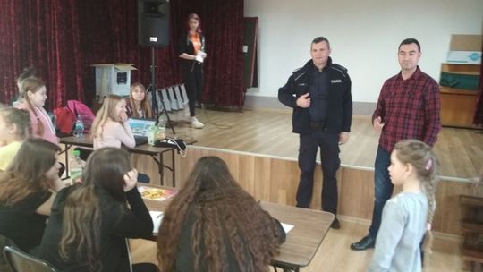 Z policjantami o bezpieczeństwie 