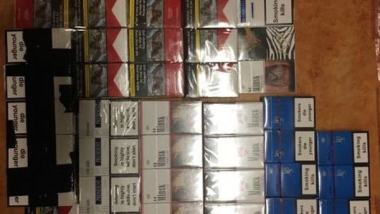 Zabezpieczono papierosy bez polskich znaków akcyzy 