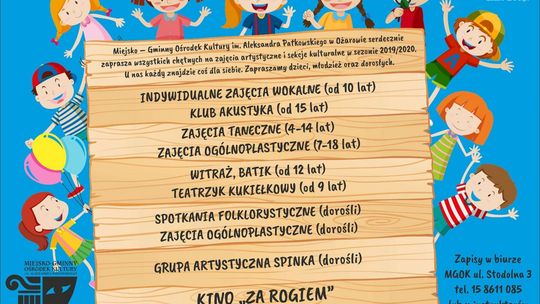 Zajęcia artystyczne w Ożarowie