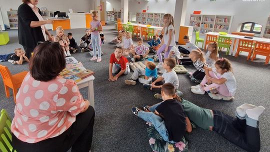 Zajęcia biblioteczne z nauką języka niemieckiego 