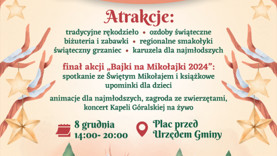 Zapraszamy na III Jarmark Bożonarodzeniowy w Miedzianej Górze!