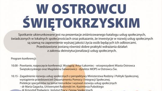 Zaprezentują nową jakość usług społecznych