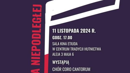Zaproszenia na koncert "Dla Niepodległej" dostępne w Ostrowieckim Browarze Kultury