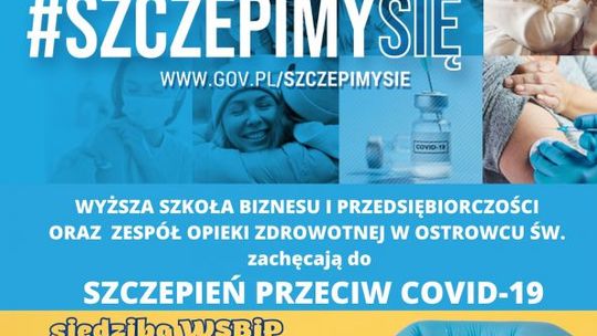 Zaszczep się w Wyższej Szkole Biznesu i Przedsiębiorczości