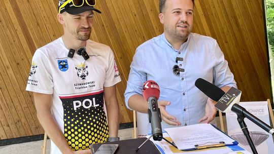 Zawody triathlonowe  nad starachowicką Lubianką 