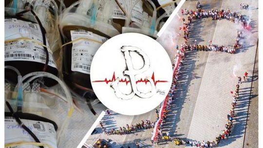 Zbiórka krwi i Żywy Znak Polski Walczącej w rocznicę wybuchu Powstania Warszawskiego