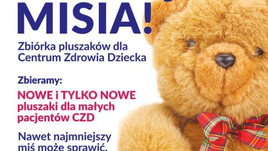 Zbiórka pluszaków dla dzieciaków