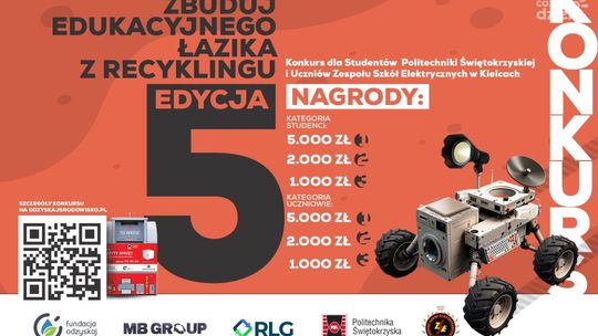Zbuduj edukacyjnego łazika z recyklingu i… wygraj 