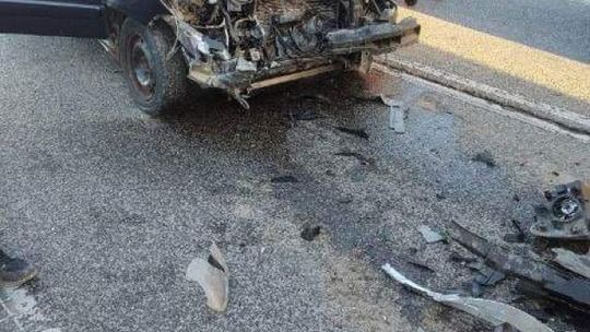 Zderzenie ciężarówki z pojazdem osobowym. Droga Wojewódzka 753 zablokowana