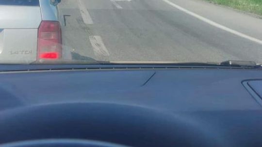 Zderzenie motocyklisty z samochodem osobowym