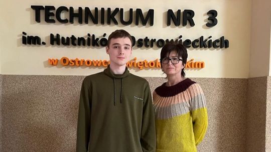 Zdolny matematyk z ostrowieckiego technikum